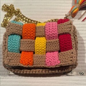 Colorful Woven Women's Bag